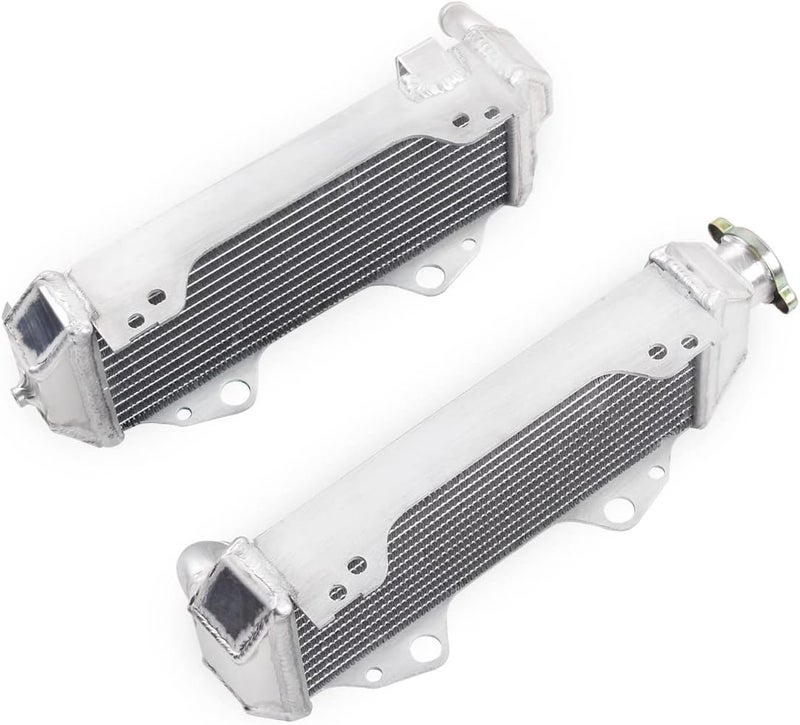 ZAP Performance ZAP Full Aluminum Radiator Compatible with 2005 06 07 08 09 10 11 12 13 14 15 2016 SUZUKI DRZ400S / DRZ400SM - Image 1